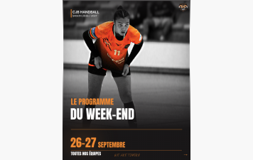 🟠⚫ LE PROGRAMME DU WEEK-END 🐯